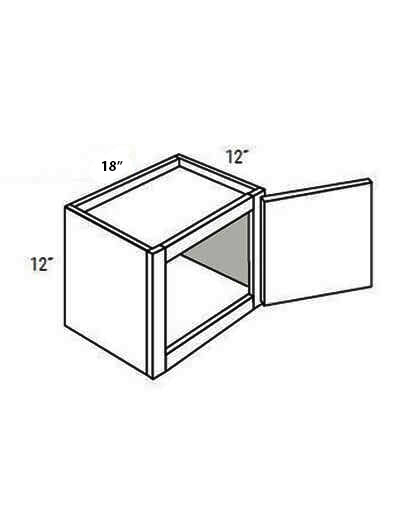 AZ-W1812: Champagne Shaker 18″ Wall Stacker Cabinet