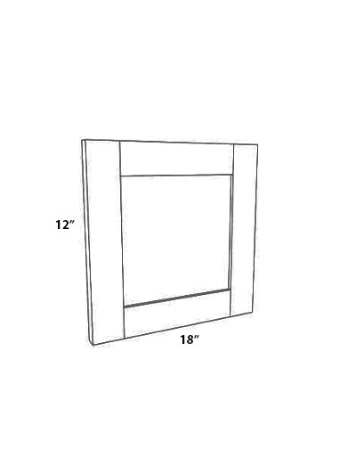 PS-W1812GD: Petit Sand Shaker 18″ Glass Door