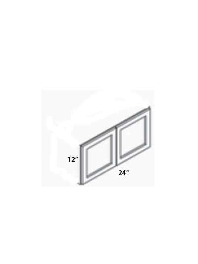 AZ-W2412BGD: Champagne Shaker 24″ Glass Door