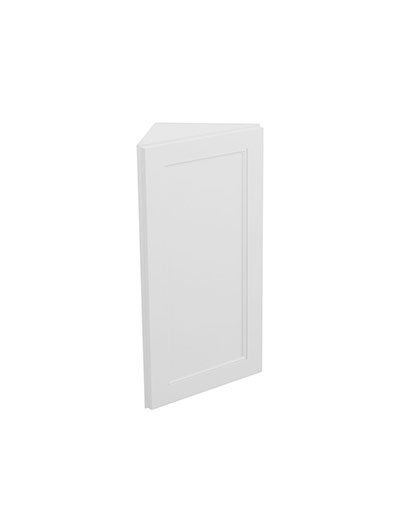 Uptown White Aw30 Angled Wall End Cabinet Closed