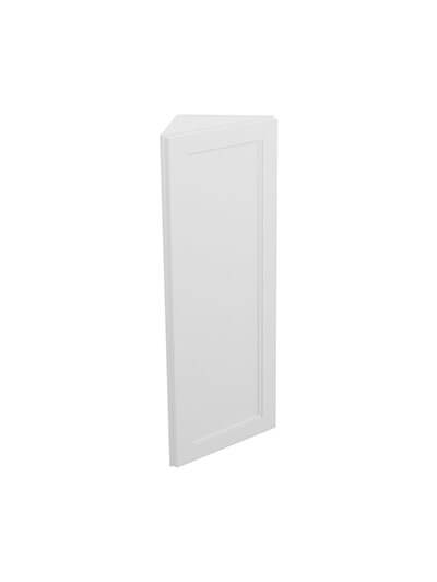 Uptown White Aw42 Angled Wall End Cabinet Closed