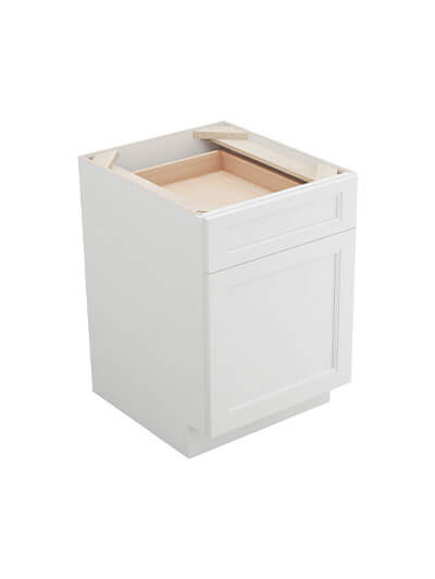 Uptown White B21 Base Cabinet Closed