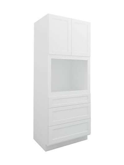 Uptown White Oc3384b Single Oven Cabinet Closed