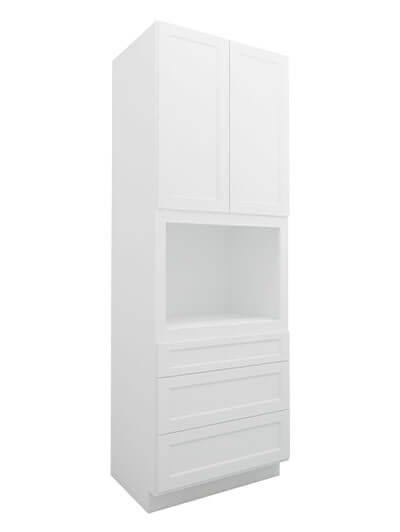 Uptown White Oc3396b Single Oven Cabinet Closed