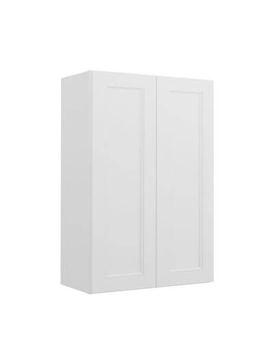 Uptown White W2436b Wall Cabinet Closed