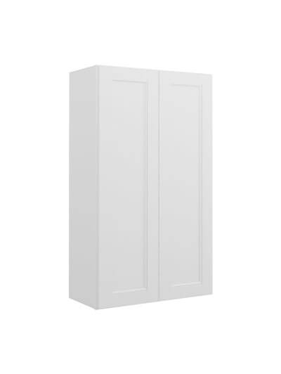 Uptown White W2442b Wall Cabinet Closed
