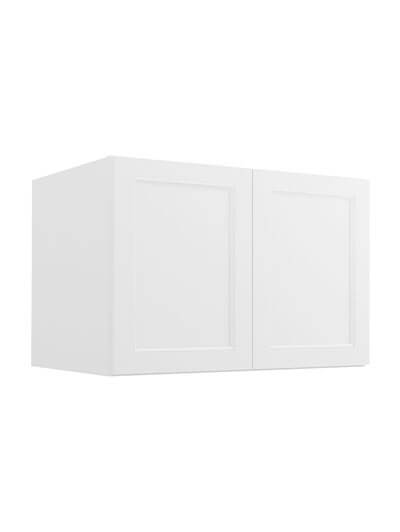 Uptown White W362424b Refrigerator Wall Cabinet Closed