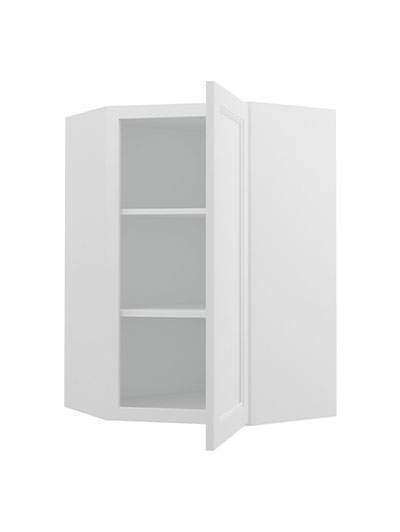 TW-WDC2436: Uptown White 24″ Diagonal Corner Wall Cabinet