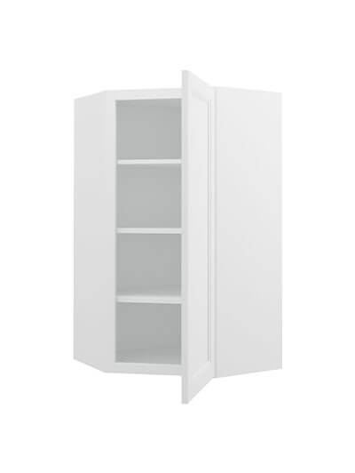 TW-WDC2442: Uptown White 24″ Diagonal Corner Wall Cabinet