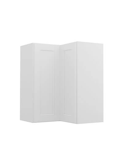 Uptown White Wsq2430 Corner Wall Cabinet Closed