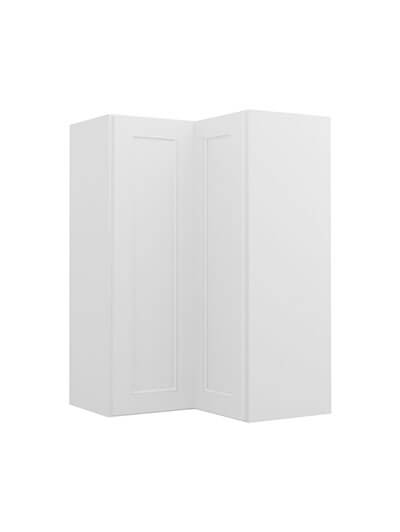 Uptown White Wsq2436 Corner Wall Cabinet Closed