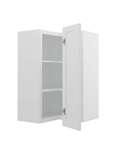 TW-WSQ2436: Uptown White 24″ Corner Wall Cabinet