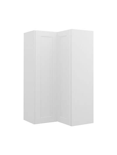 Uptown White Wsq2442 Corner Wall Cabinet Closed