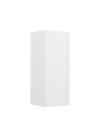 Petit White Shaker W1230 Wall Cabinet Closed
