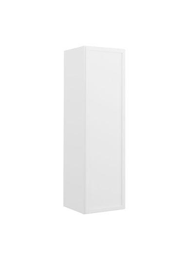 Petit White Shaker W1242 Wall Cabinet Closed