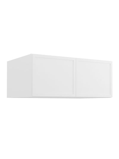 Petit White Shaker W361524b Refrigerator Wall Cabinet Closed