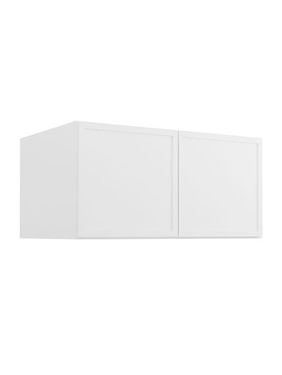 Petit White Shaker W361824b Refrigerator Wall Cabinet Closed