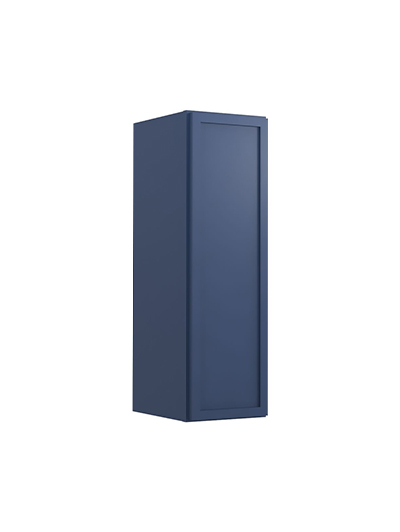 Petit Blue Shaker W0930 Wall Cabinet Closed