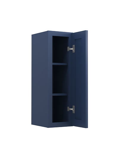 PD-W0930: Petit Blue Shaker 9″ Wall Cabinet