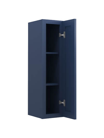 PD-W0936: Petit Blue Shaker 9″ Wall Cabinet