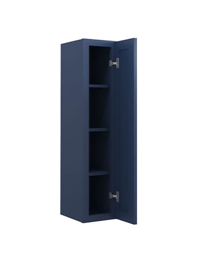 PD-W0942: Petit Blue Shaker 9″ Wall Cabinet