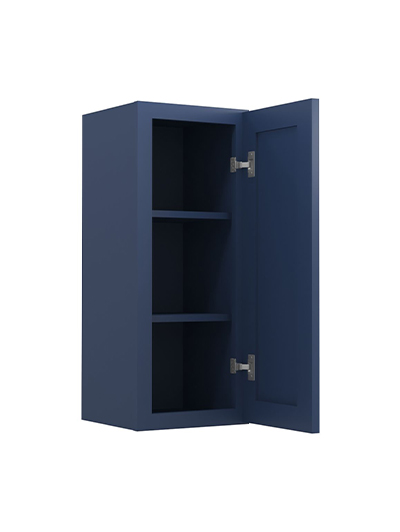 PD-W1530: Petit Blue Shaker 15″ Wall Cabinet