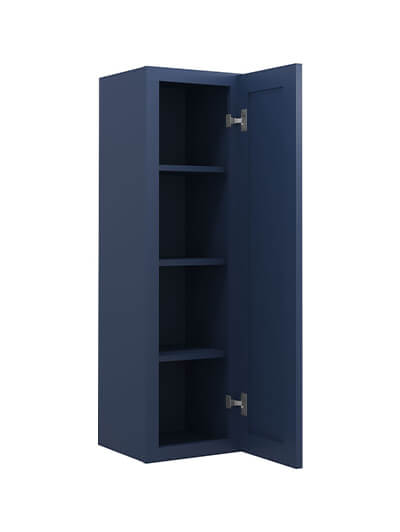PD-W1242: Petit Blue Shaker 12″ Wall Cabinet