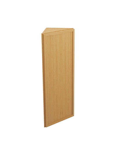 Petit Sand Shaker Aw42 Angled Wall End Cabinet Closed