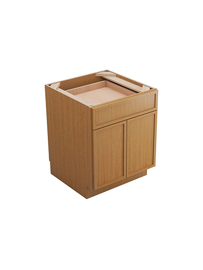 Petit Sand Shaker B24b Double Door Base Cabinet Closed
