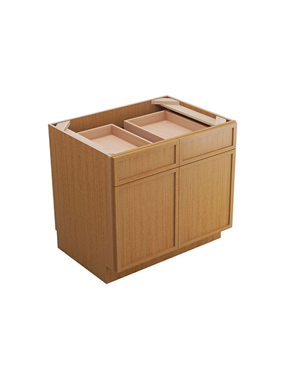 Petit Sand Shaker B33b Double Door Base Cabinet Closed