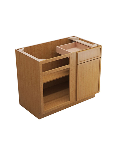 Petit Sand Shaker Bblc4245 Blind Corner Base Cabinet Closed