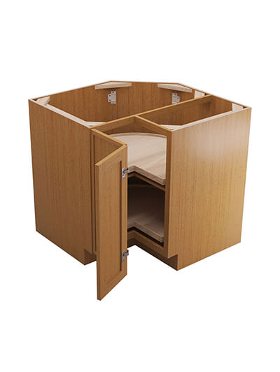 PS-LS3612: Petit Sand Shaker 36″ Lazy Susan Base Cabinet