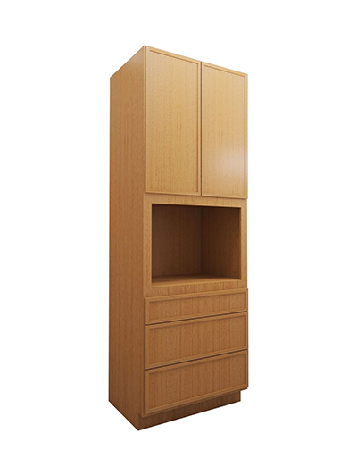 Petit Sand Shaker Oc3396b Single Oven Cabinet Closed