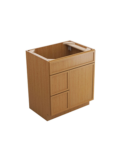 Petit Sand Shaker S3021dl Left Drawer Vanity Closed