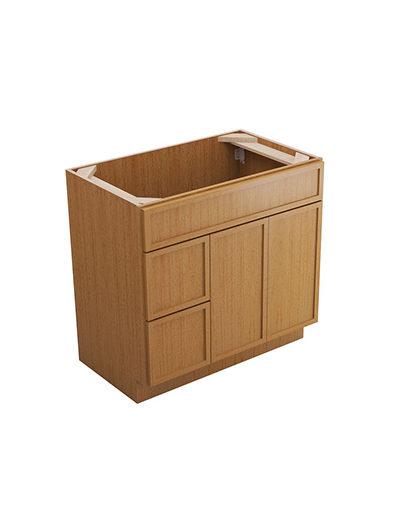 Petit Sand Shaker S3621bdl Left Drawer Vanity Closed