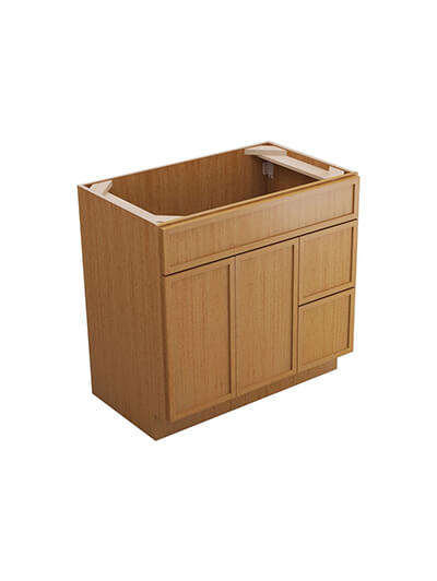 Petit Sand Shaker S3621bdr Right Drawer Vanity Closed