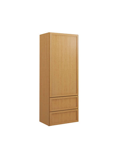 Petit Sand Shaker W2d1848 Double Drawer Wall Cabinet Closed