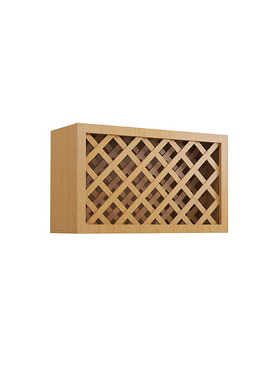 PS-W3018WR: Petit Sand Shaker 30″ Wine Rack Wall Cabinet