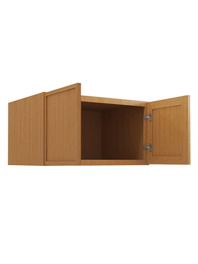 PS-W331824B: Petit Sand Shaker 33″ Refrigerator Wall Cabinet 24″ Deep