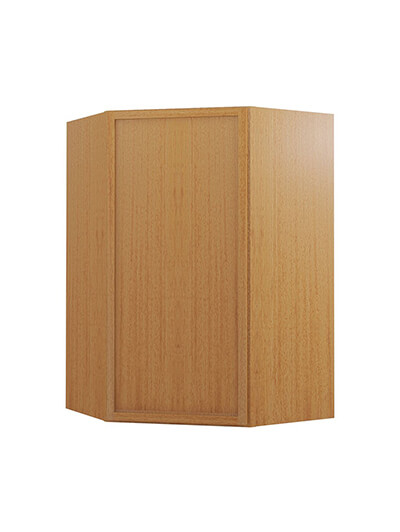 Petit Sand Shaker Wdc2436 Diagonal Corner Wall Cabinet Closed