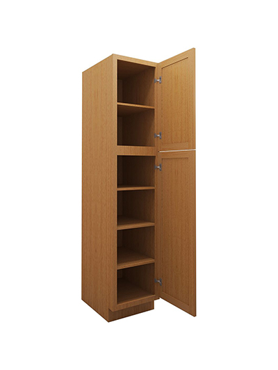 PS-WP1884: Petit Sand Shaker 18″ 2 Door Pantry Cabinet