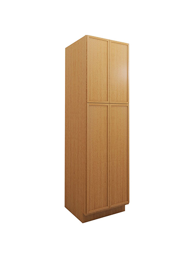 Petit Sand Shaker Wp2484b Four Door Pantry Cabinet Closed