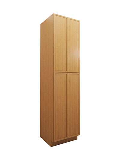 Petit Sand Shaker Wp2496b Four Door Pantry Cabinet Closed