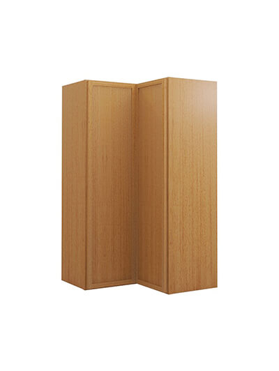 Petit Sand Shaker Wsq2442 Corner Wall Cabinet Closed