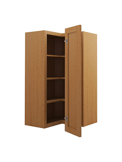 PS-WSQ2442: Petit Sand Shaker 24″ Corner Wall Cabinet