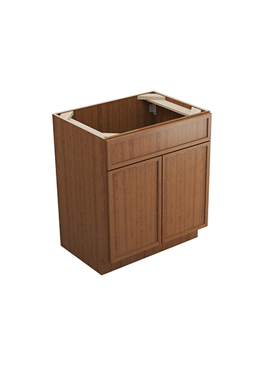 Petit Brown Shaker S3021b Sink Base Vanity Closed