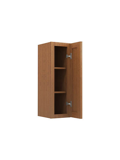 PR-W0930: Petit Brown Shaker 9″ Wall Cabinet
