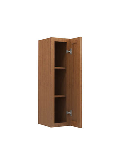PR-W0936: Petit Brown Shaker 9″ Wall Cabinet