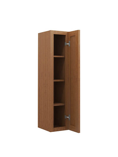 PR-W0942: Petit Brown Shaker 9″ Wall Cabinet