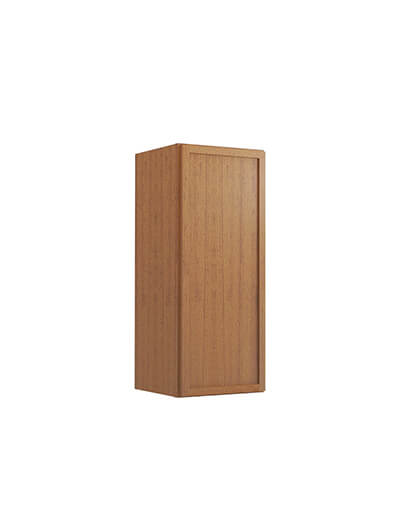Petit Brown Shaker W1230 Wall Cabinet Closed